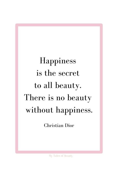 christioan dior happines beauty|christian dior without happiness.